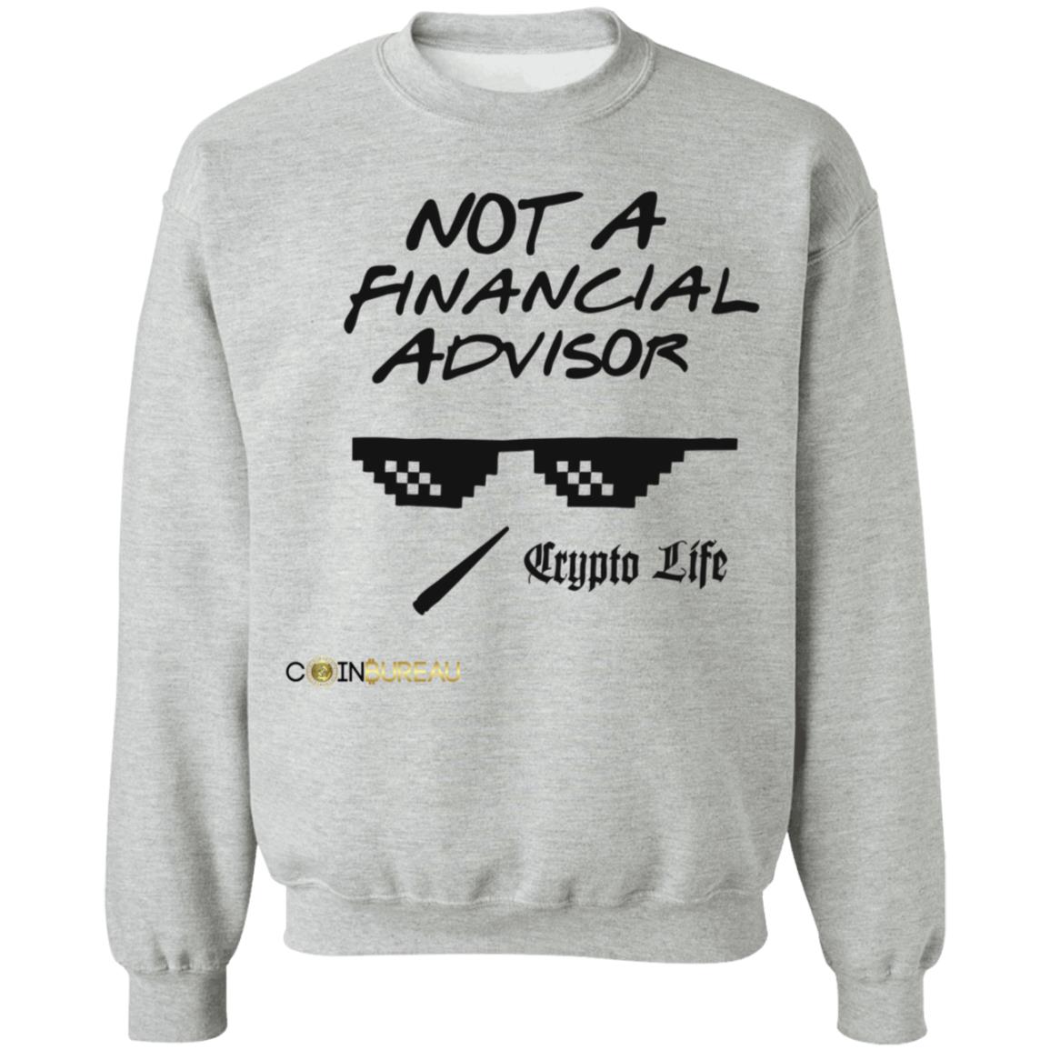 Coin Bureau Merch Not A Financial Advisor Crypto Life Hoodie Coin Bureau Merch Not A Financial Advisor Crypto Life Hoodie