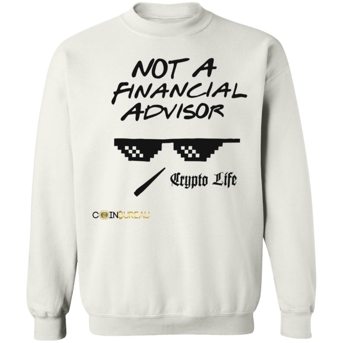 Coin Bureau Merch Not A Financial Advisor Crypto Life Hoodie Coin Bureau Merch Not A Financial Advisor Crypto Life Hoodie