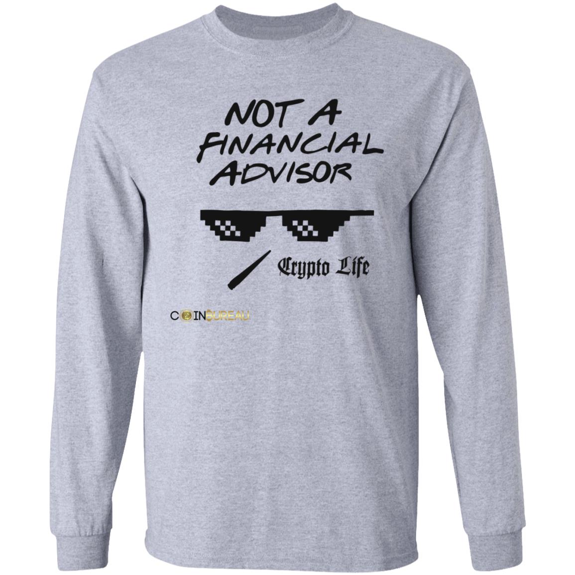 Coin Bureau Merch Not A Financial Advisor Crypto Life Hoodie Coin Bureau Merch Not A Financial Advisor Crypto Life Hoodie