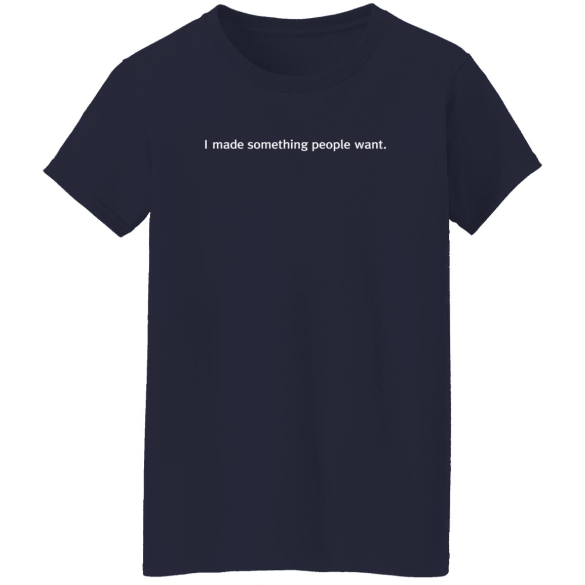 Brian Chesky Merch Y Combinator I Made Something People Want Shirt Brian Chesky Merch Y Combinator I Made Something People Want Shirt