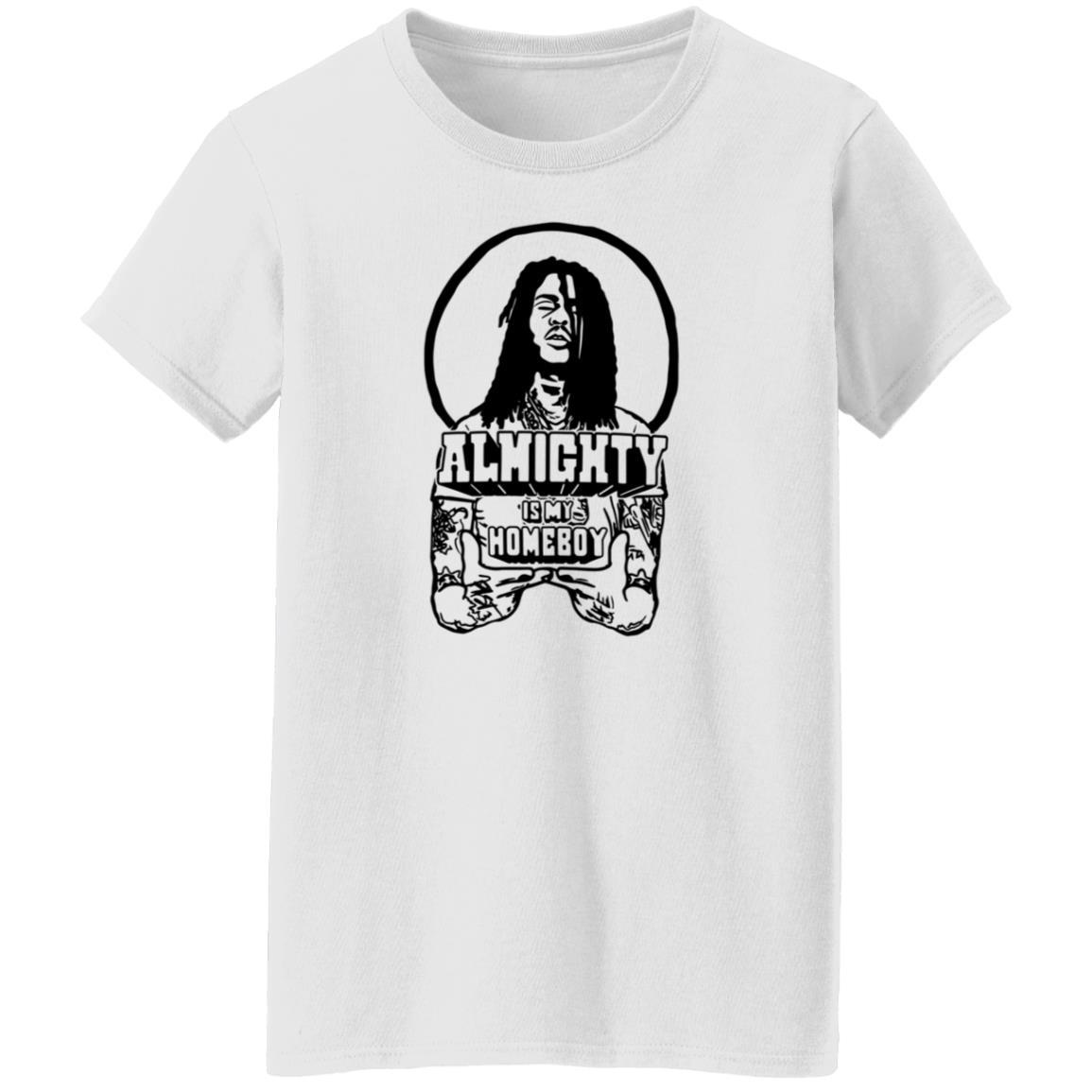 Chief Keef Merch Glo Gang Worldwide Almighty Is My Homeboy Tee Shirt Chief Keef Merch Glo Gang Worldwide Almighty Is My Homeboy Tee Shirt