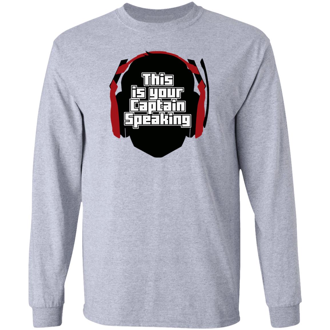 Captainsparklez Merch This Is Your Captain Speaking Shirt Captainsparklez Merch This Is Your Captain Speaking Shirt