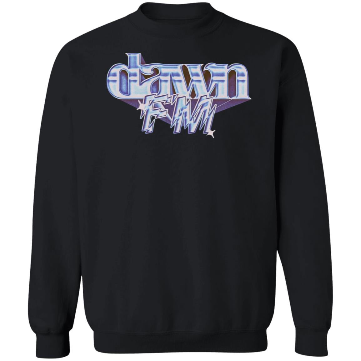 The Weeknd After Hours Merch Dawn Fm Chrome Title Tee Shirt The Weeknd After Hours Merch Dawn Fm Chrome Title Tee Shirt