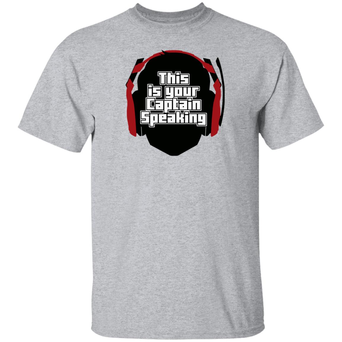 Captainsparklez Merch This Is Your Captain Speaking Shirt Captainsparklez Merch This Is Your Captain Speaking Shirt