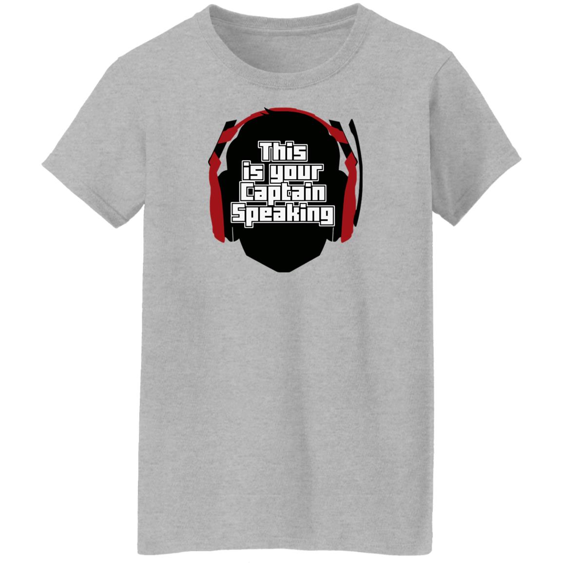 Captainsparklez Merch This Is Your Captain Speaking Shirt Captainsparklez Merch This Is Your Captain Speaking Shirt