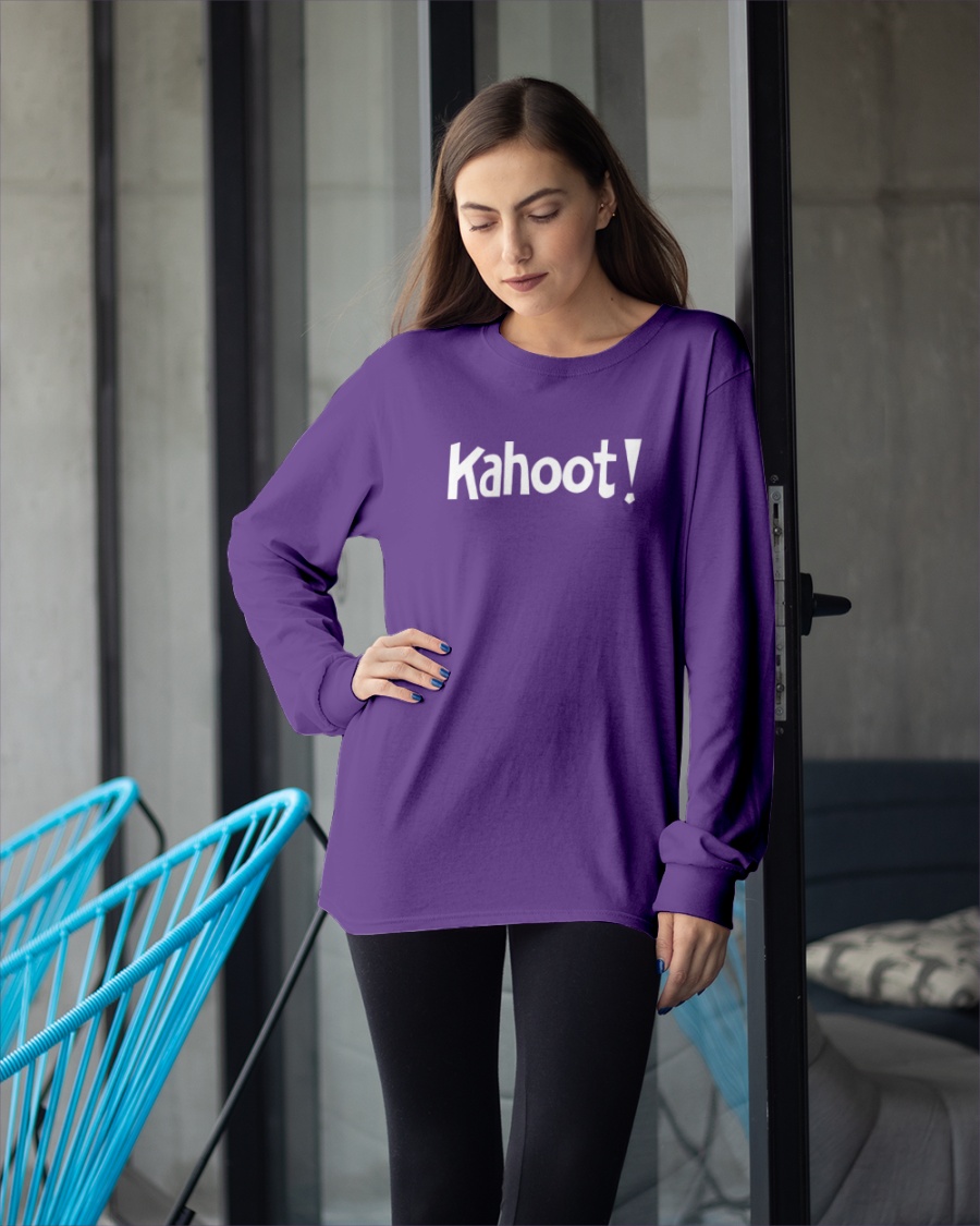 Kahoot Shop Kahoot Long Sleeve Tee Nicholas Ferroni Kahoot Shop Kahoot Long Sleeve Tee Nicholas Ferroni